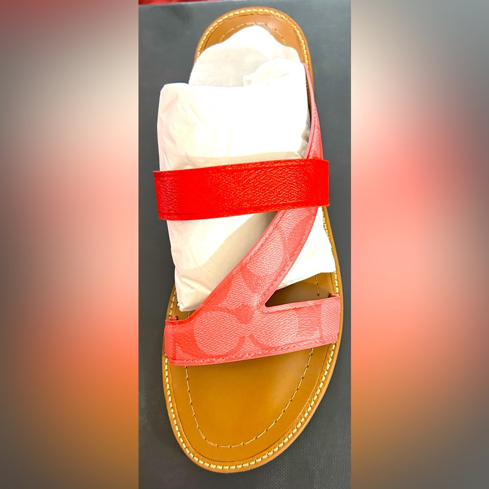 Coach sandals. Size 8.  NWT
